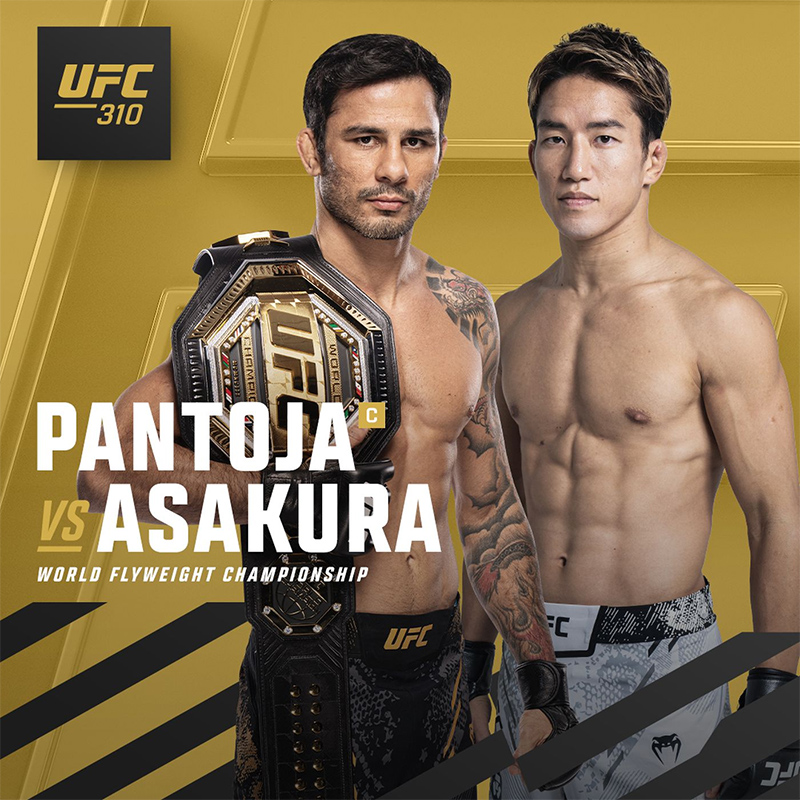 UFC 310: Pantoja vs. Asakura 